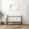 Blanco White Non-Beveled Custom Framed Bathroom Vanity Wall Mirror